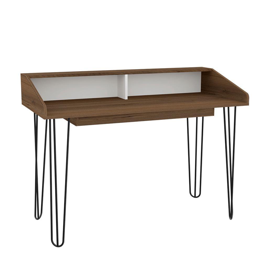 Escritorio Stamford Cafe Expreso 120 cm - Escritorios y Archivadores | Bylmo