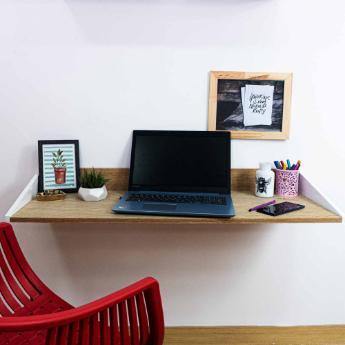 Escritorio Lotus Rovere 100 cm Flotante - Escritorios y Archivadores | Bylmo