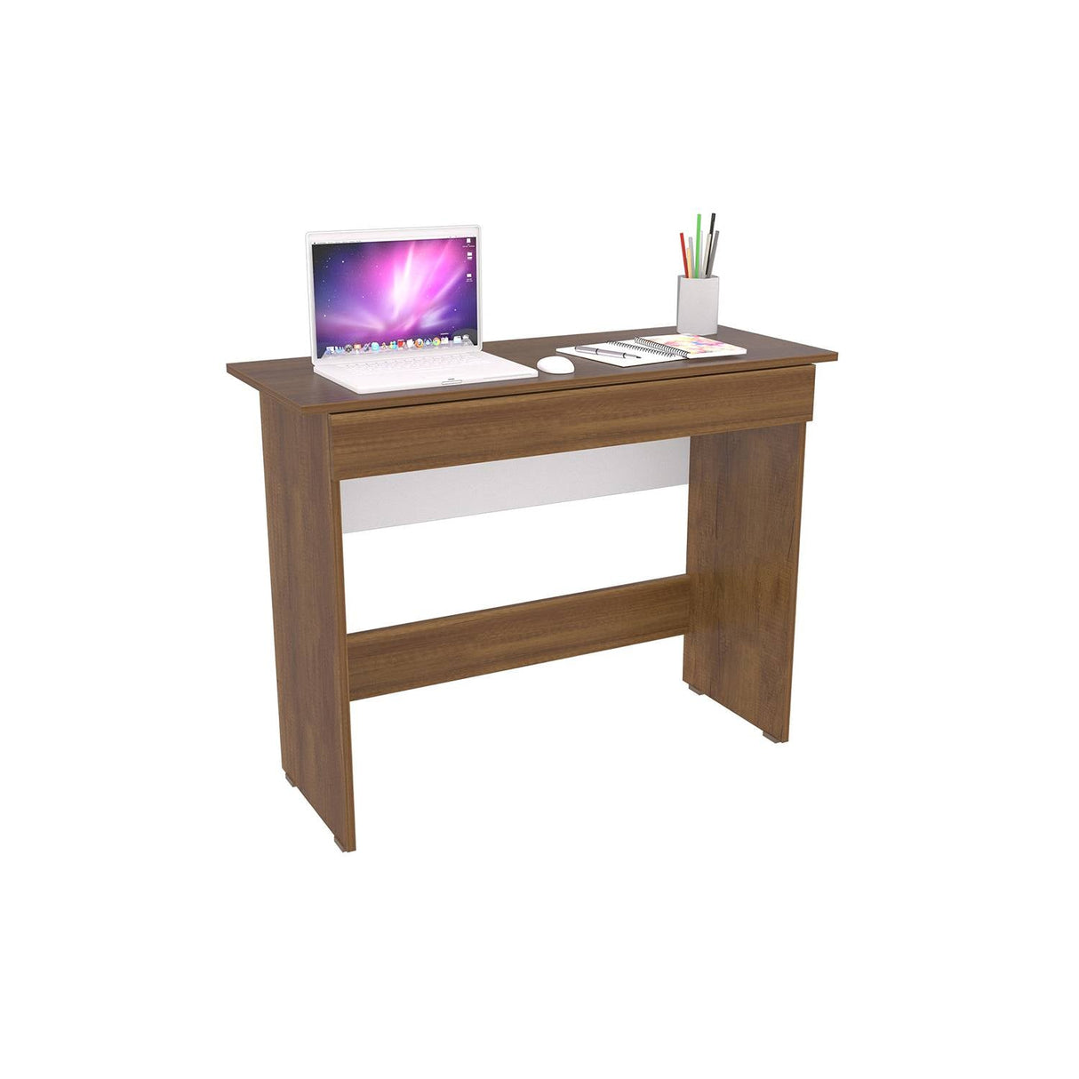 Escritorio Cien 76 Caramelo 100x76.9cm Con Un Cajón - Escritorios | Bylmo