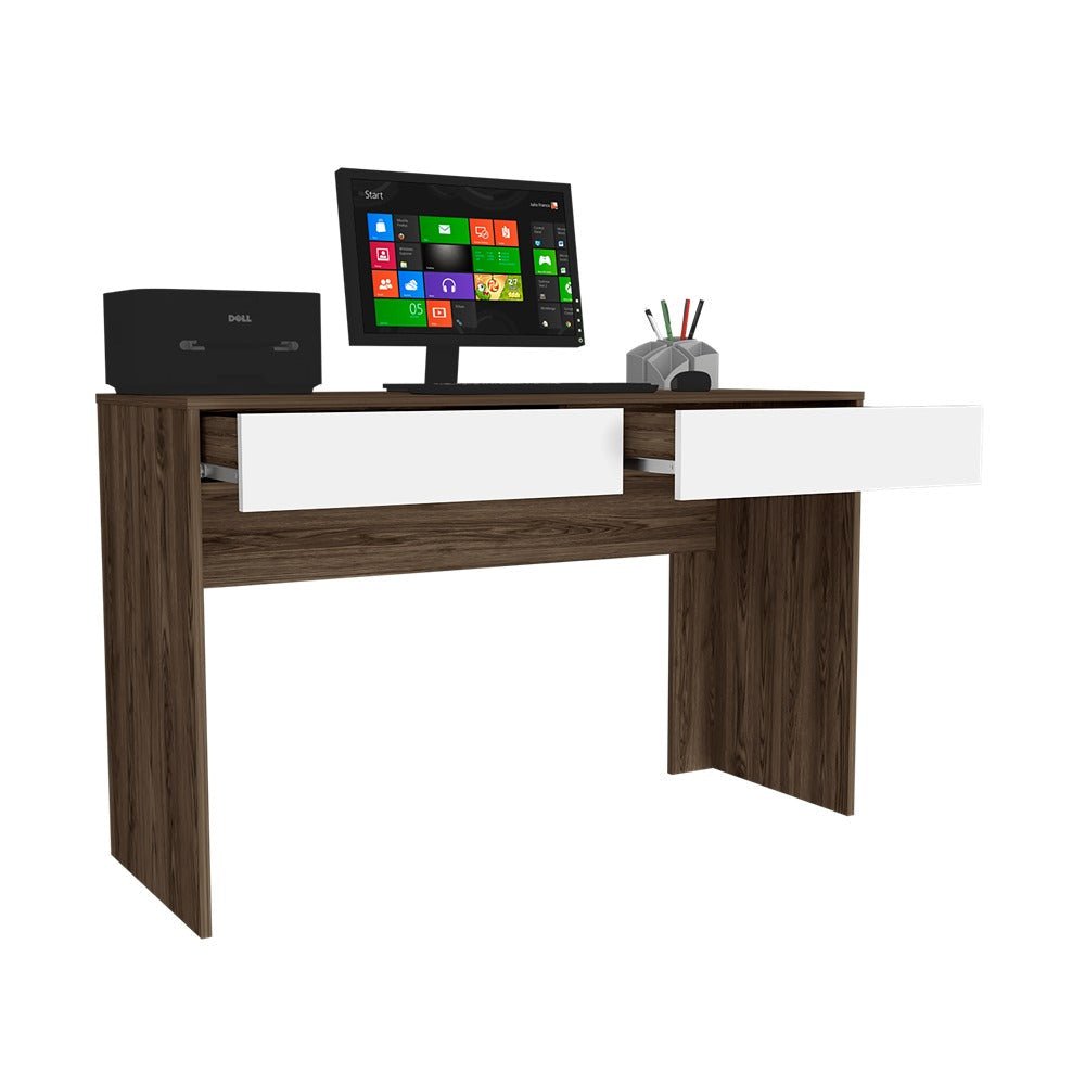 Escritorio Acre Coñac 120 cm con Cajones - Escritorios y Archivadores | Bylmo