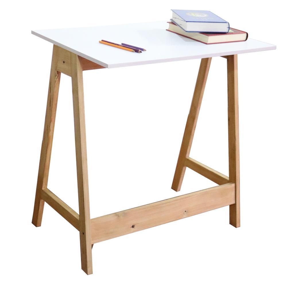 Escritorio Canadá Blanco 75 cm Minimalista - Escritorios y Archivadores | Bylmo