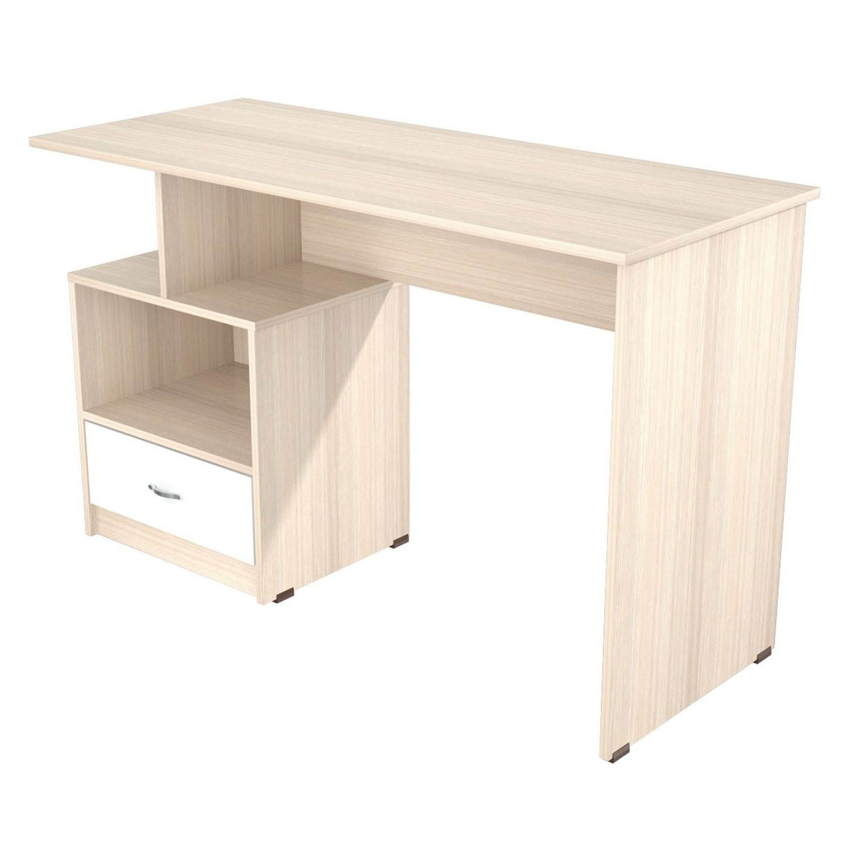 Escritorio ES4603 Arena 120x75cm Con Un Cajón - Escritorios | Bylmo