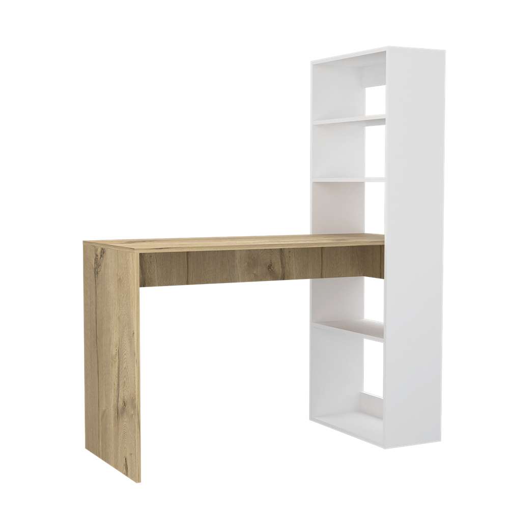 Escritorio Pepper Duna 120 cm con Biblioteca - Escritorios y Archivadores | Bylmo