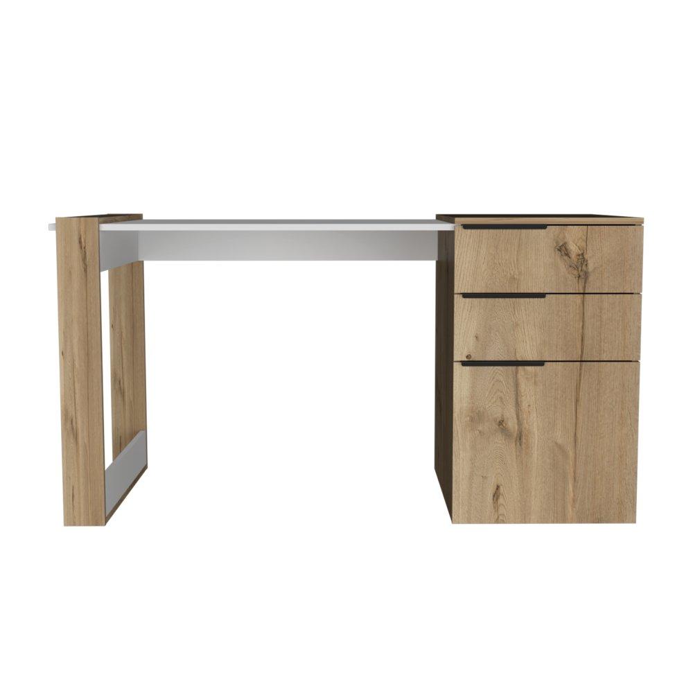 Escritorio Hannover Duna 142 cm con Puerta y Cajones - Escritorios y Archivadores | Bylmo
