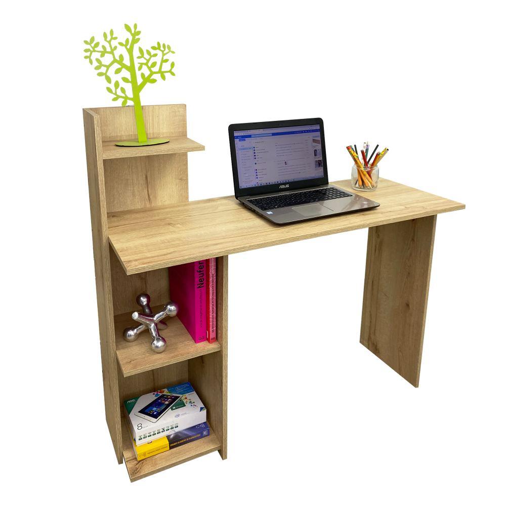 Escritorio King Home Duna 110 cm con Biblioteca - Escritorios y Archivadores | Bylmo