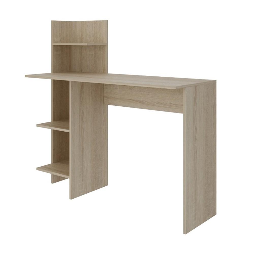 Escritorio King Cafe 120 cm con Biblioteca - Escritorios y Archivadores | Bylmo