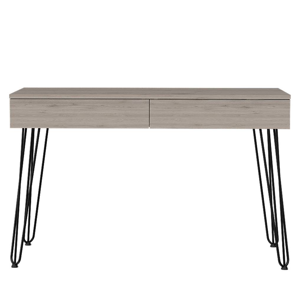 Escritorio Mumbai Ceniza 120 cm con Cajones - Escritorios y Archivadores | Bylmo