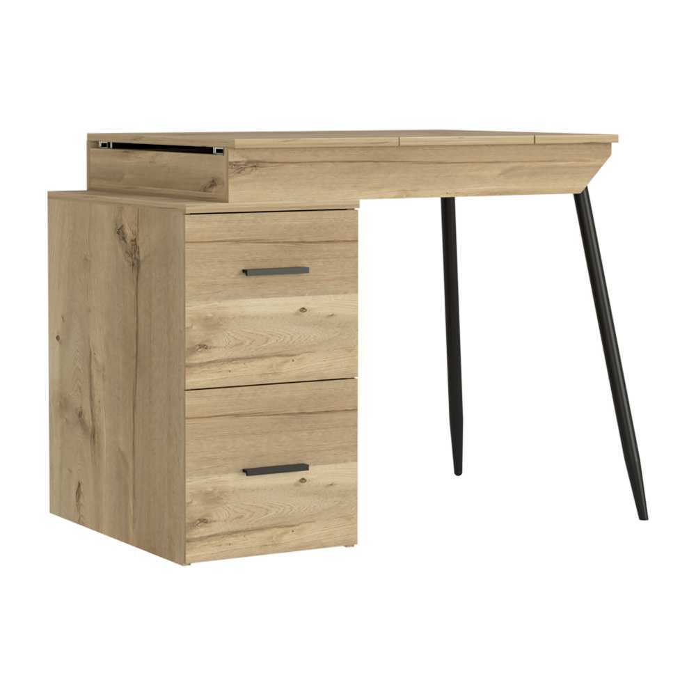 Escritorio Office Conect 90 Duna 93 cm con Puertas y Cajones - Escritorios y Archivadores | Bylmo