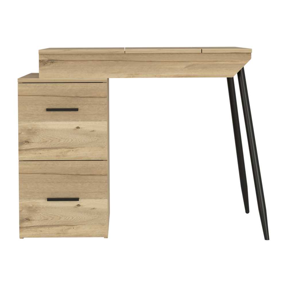 Escritorio Office Conect 90 Duna 93 cm con Puertas y Cajones - Escritorios y Archivadores | Bylmo