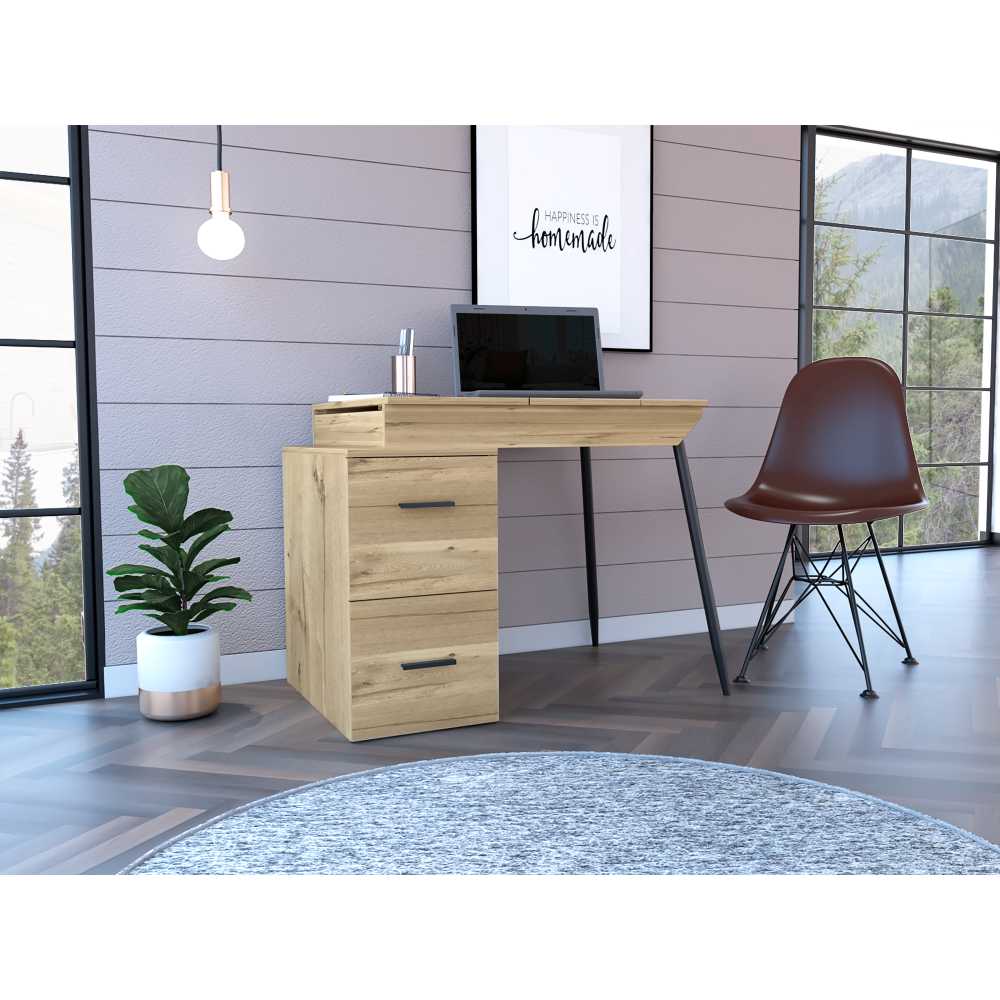 Escritorio Office Conect 90 Duna 93 cm con Puertas y Cajones - Escritorios y Archivadores | Bylmo