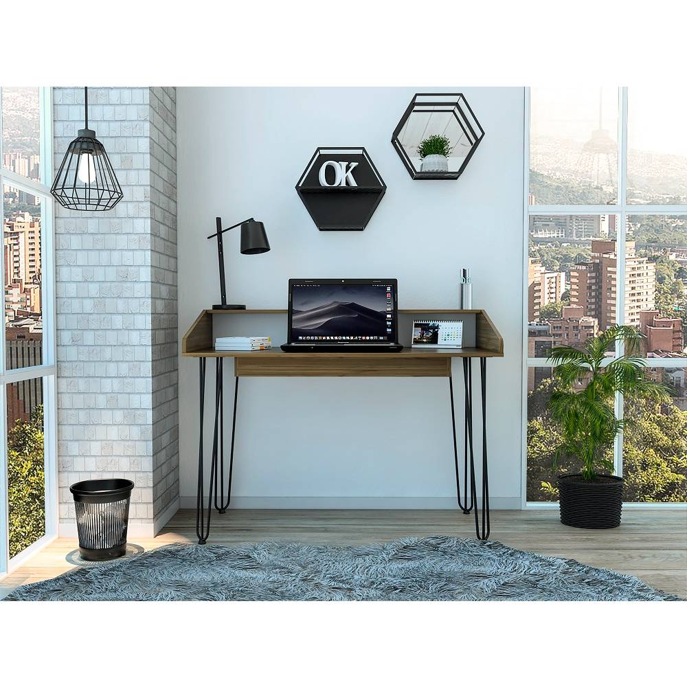 Escritorio Palermo Plus Gales 120 cm Minimalista - Escritorios y Archivadores | Bylmo