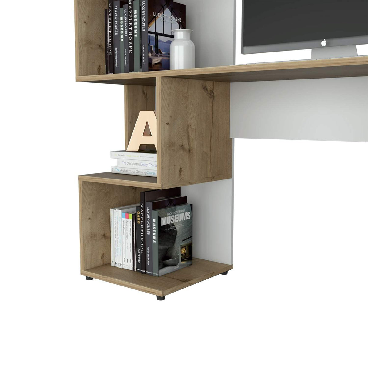 Escritorio Vik Duna 120 cm con Entrepaños - Escritorios | Bylmo