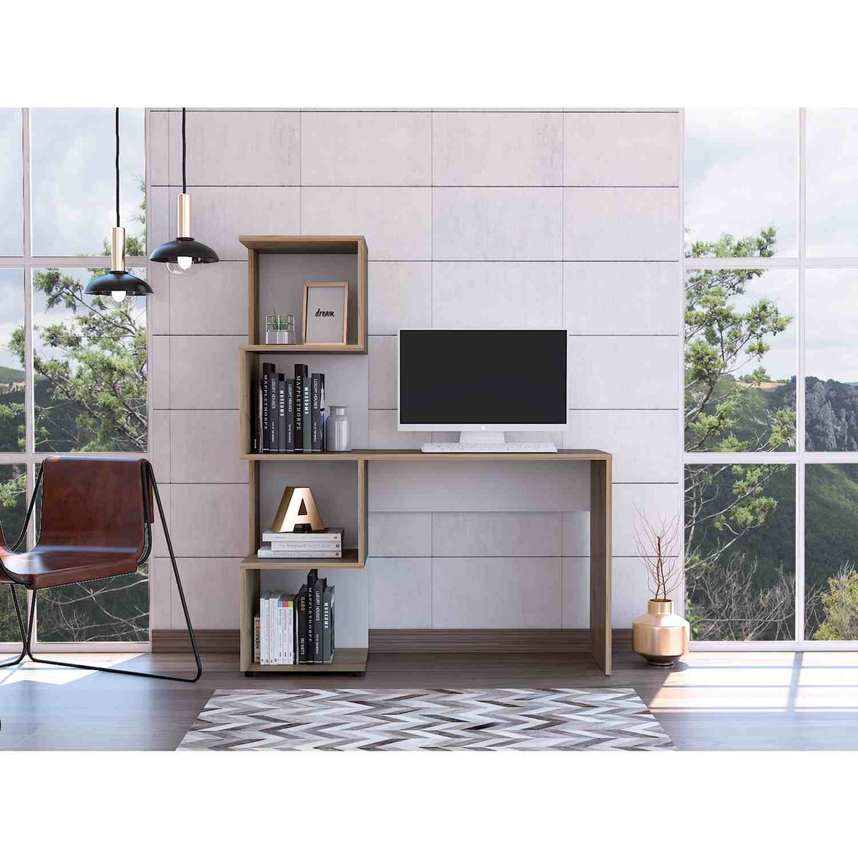 Escritorio Vik Duna 120 cm con Entrepaños - Escritorios | Bylmo