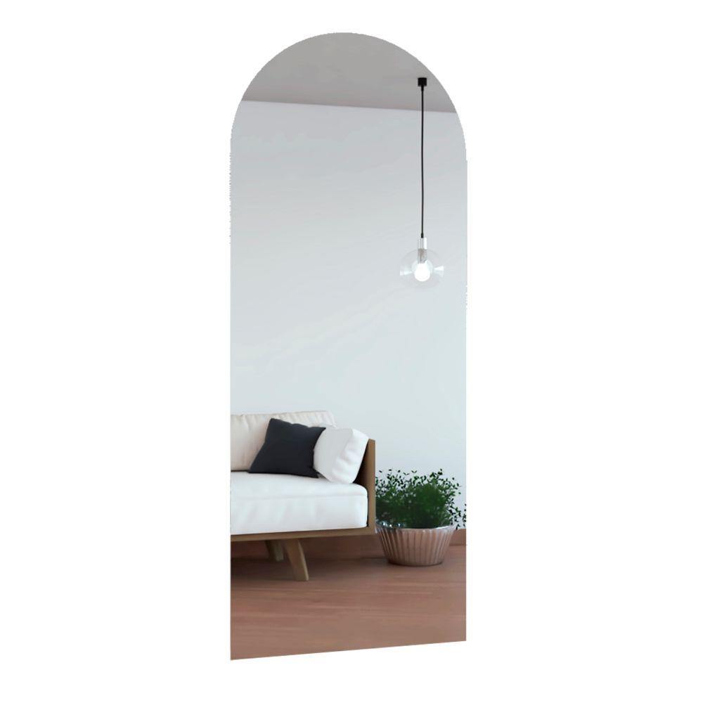 Espejo de Pared Florencia Plateado 60x150cm Arco Superior sin Marco - Espejos Decorativos | Bylmo