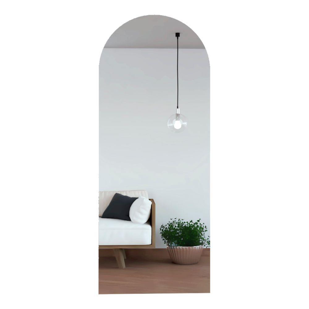 Espejo de Pared Florencia Plateado 60x150cm Arco Superior sin Marco - Espejos Decorativos | Bylmo