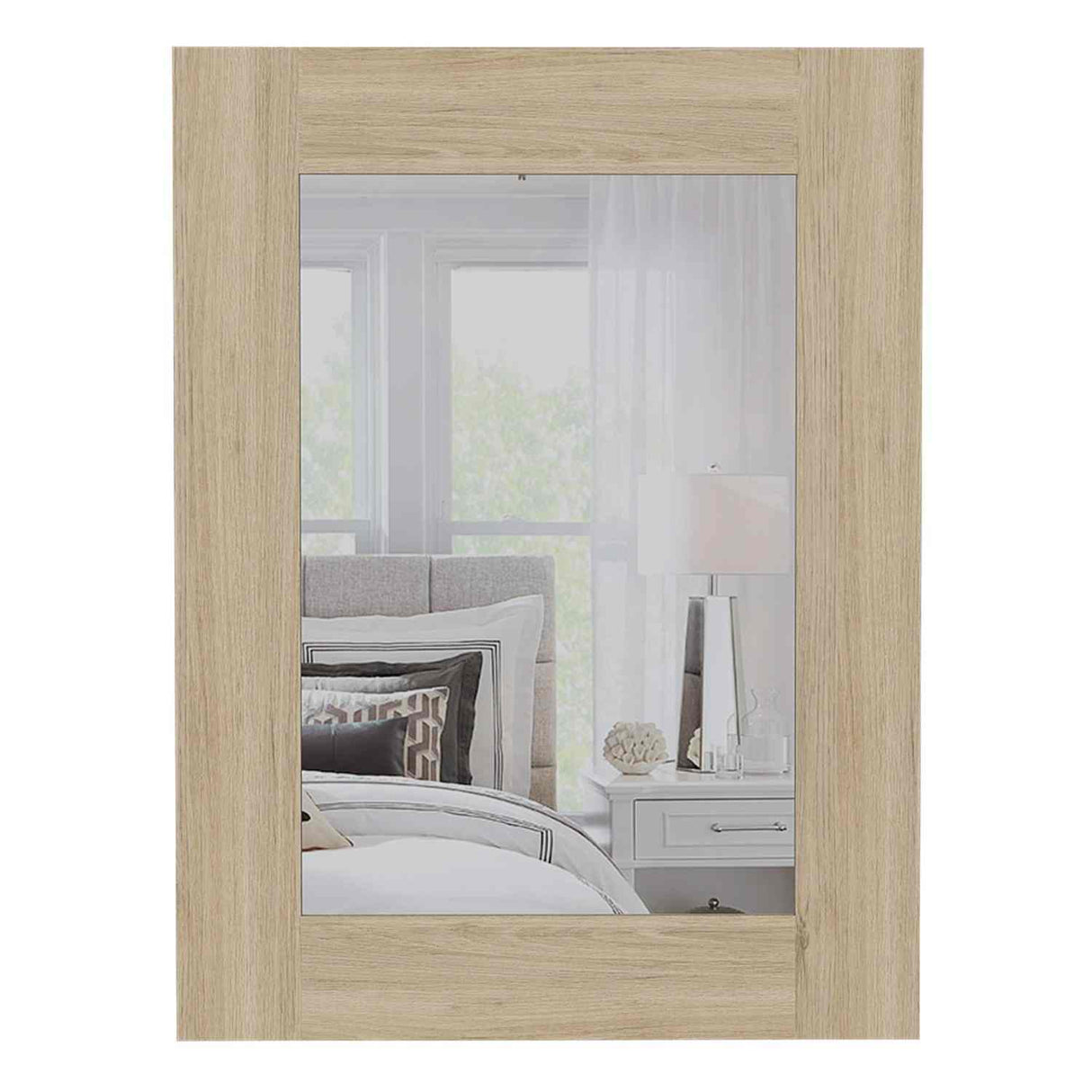 Espejo de Pared Perla Rovere 60x80cm Rectangular con Marco En Madera - Espejos Decorativos | Bylmo