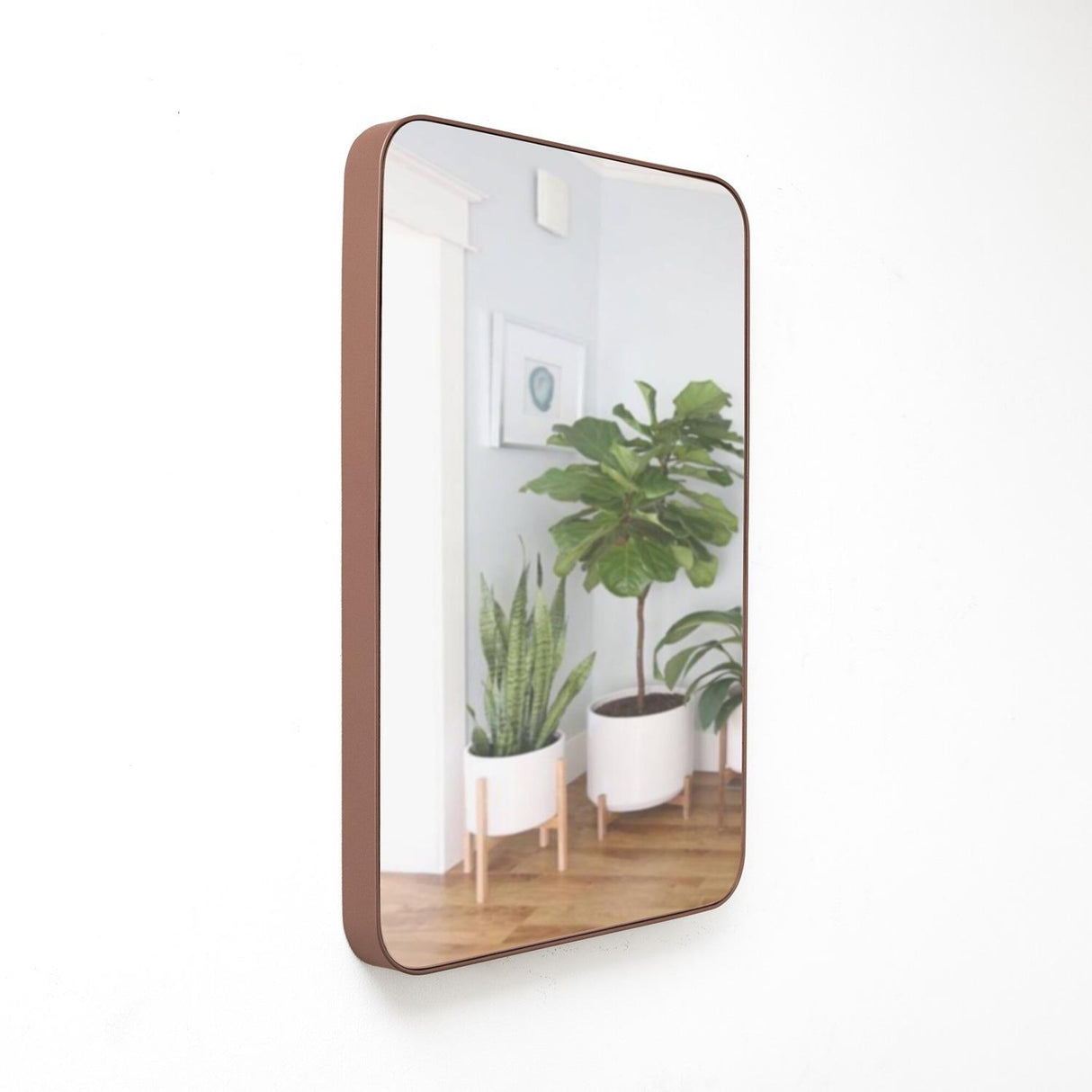 Espejo de Pared Salamanca Cobre 60x80cm Rectangular con Marco Metalico - Espejos Decorativos | Bylmo