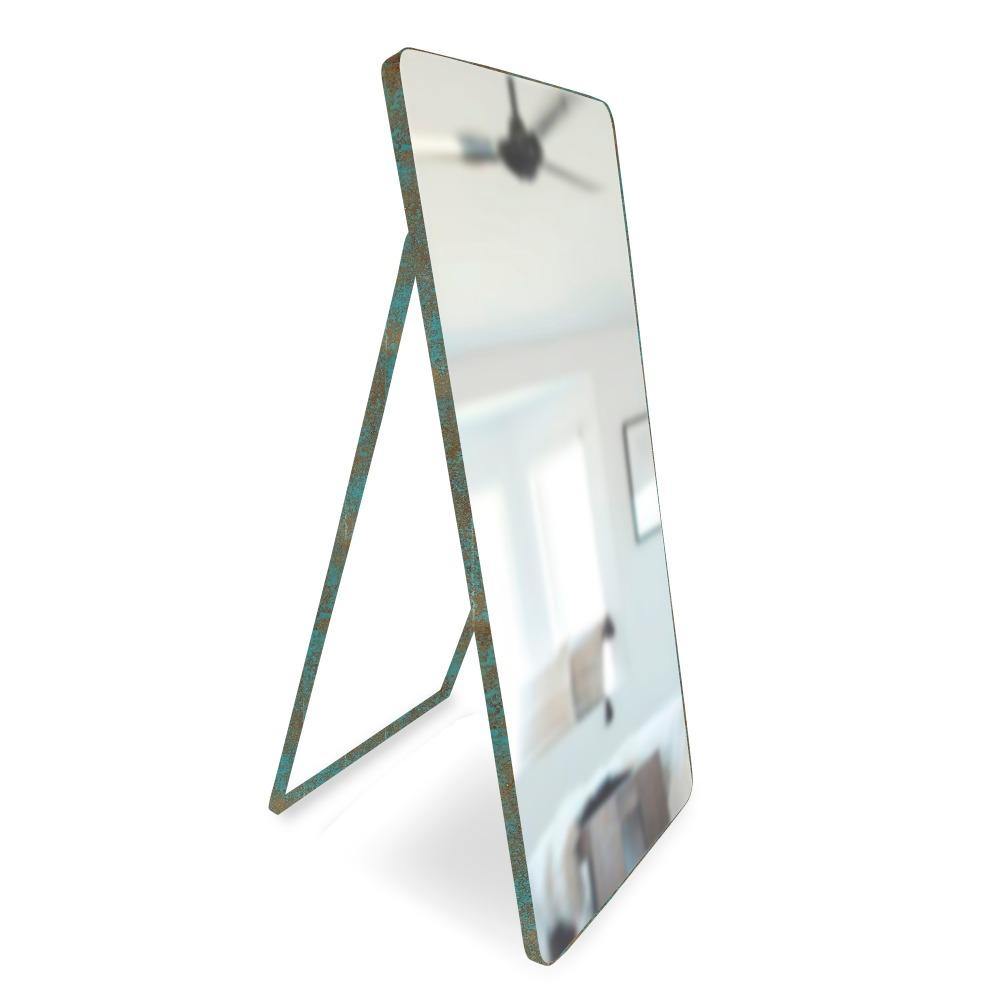 Espejo de Piso Tanger Negro 60x160cm Rectangular con Marco y Soporte Metálico - Espejos Decorativos | Bylmo