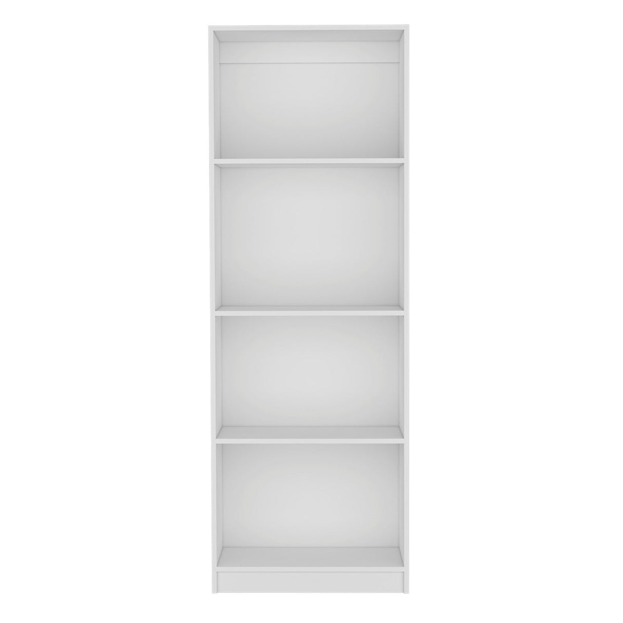 Estantería Home Blanco 63x181cm con Cuatro Compartimientos - Bibliotecas y Estanterías | Bylmo