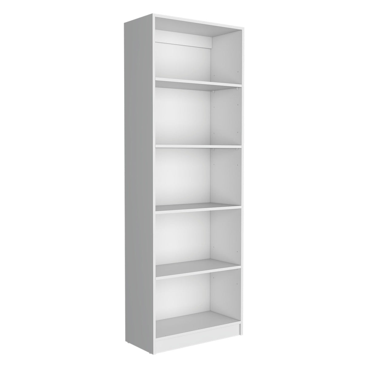 Estantería Home Blanco 63x181cm con Cinco Compartimientos - Bibliotecas y Estanterías | Bylmo