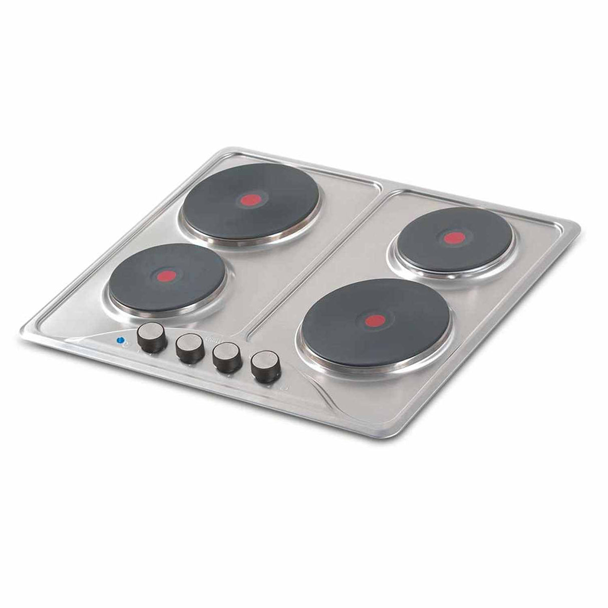 Estufa Eléctrica de Empotrar Challenger Acero 59x51cm de Cuatro Quemadores - Electrodomesticos | Bylmo