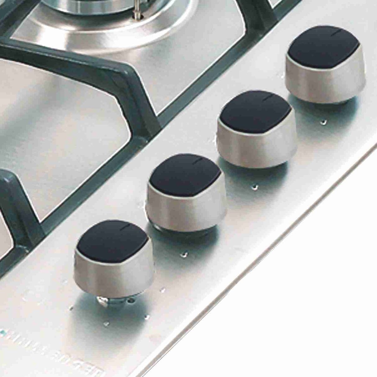 Estufa de Empotrar Challenger Acero 59x51cm de Cuatro Quemadores - Electrodomesticos | Bylmo