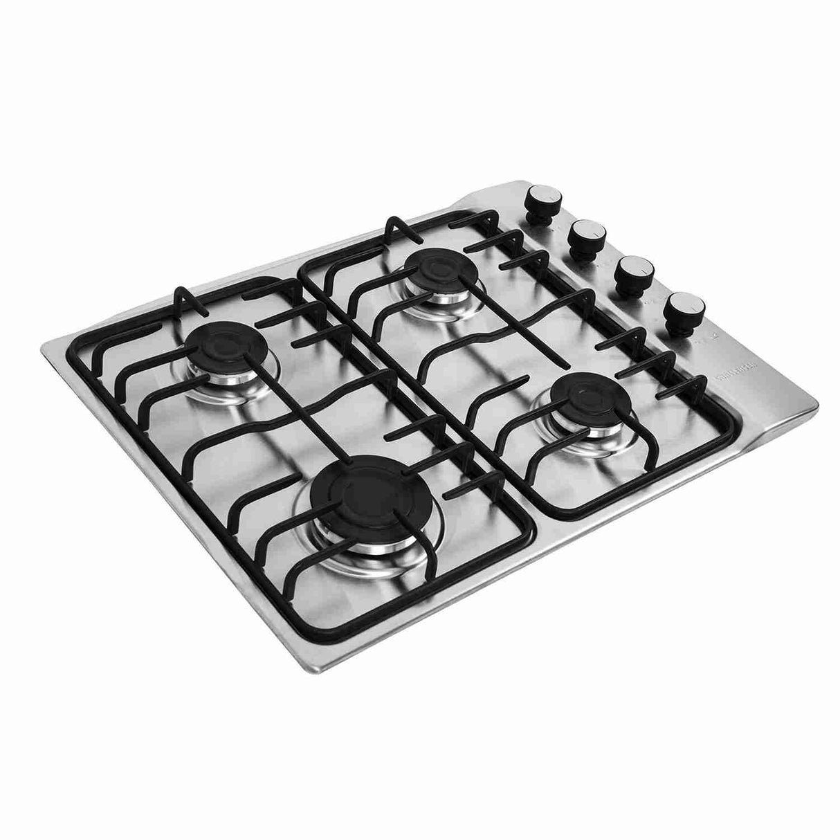 Estufa de Empotrar Challenger Acero 44x59cm de Cuatro Quemadores - Electrodomesticos | Bylmo