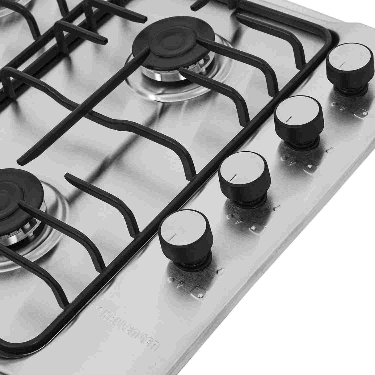 Estufa de Empotrar Challenger Acero 44x59cm de Cuatro Quemadores - Electrodomesticos | Bylmo