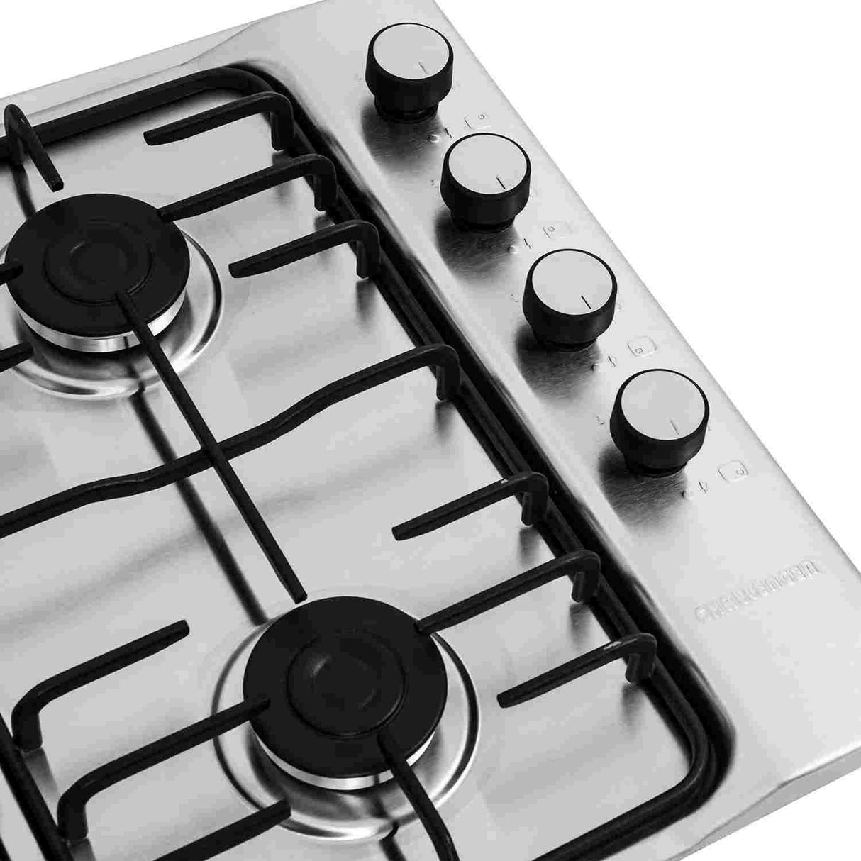 Estufa de Empotrar Challenger Acero 44x59cm de Cuatro Quemadores - Electrodomesticos | Bylmo