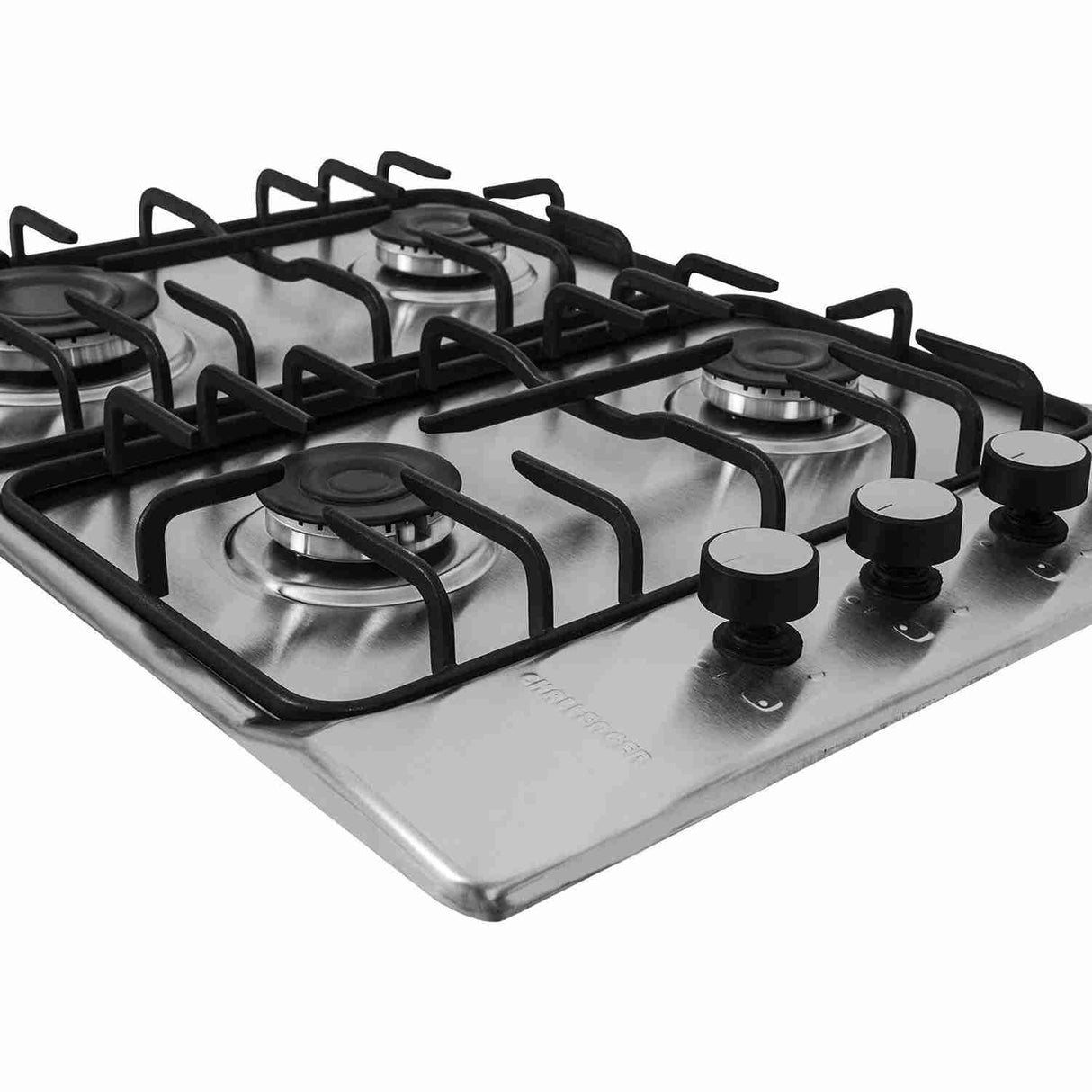 Estufa de Empotrar Challenger Acero 44x59cm de Cuatro Quemadores - Electrodomesticos | Bylmo