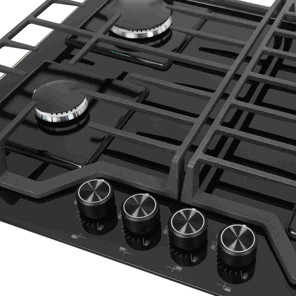 Estufa de Empotrar SQ AE 65 cm Negro a Gas de 4 Puestos - Electrodomesticos | Bylmo