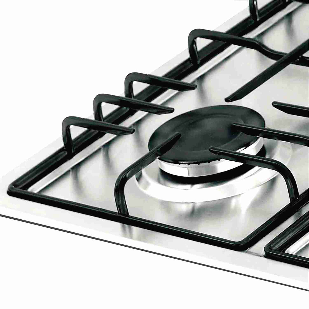 Estufa de Empotrar Challenger Acero 53x65cm de Cuatro Quemadores - Electrodomesticos | Bylmo