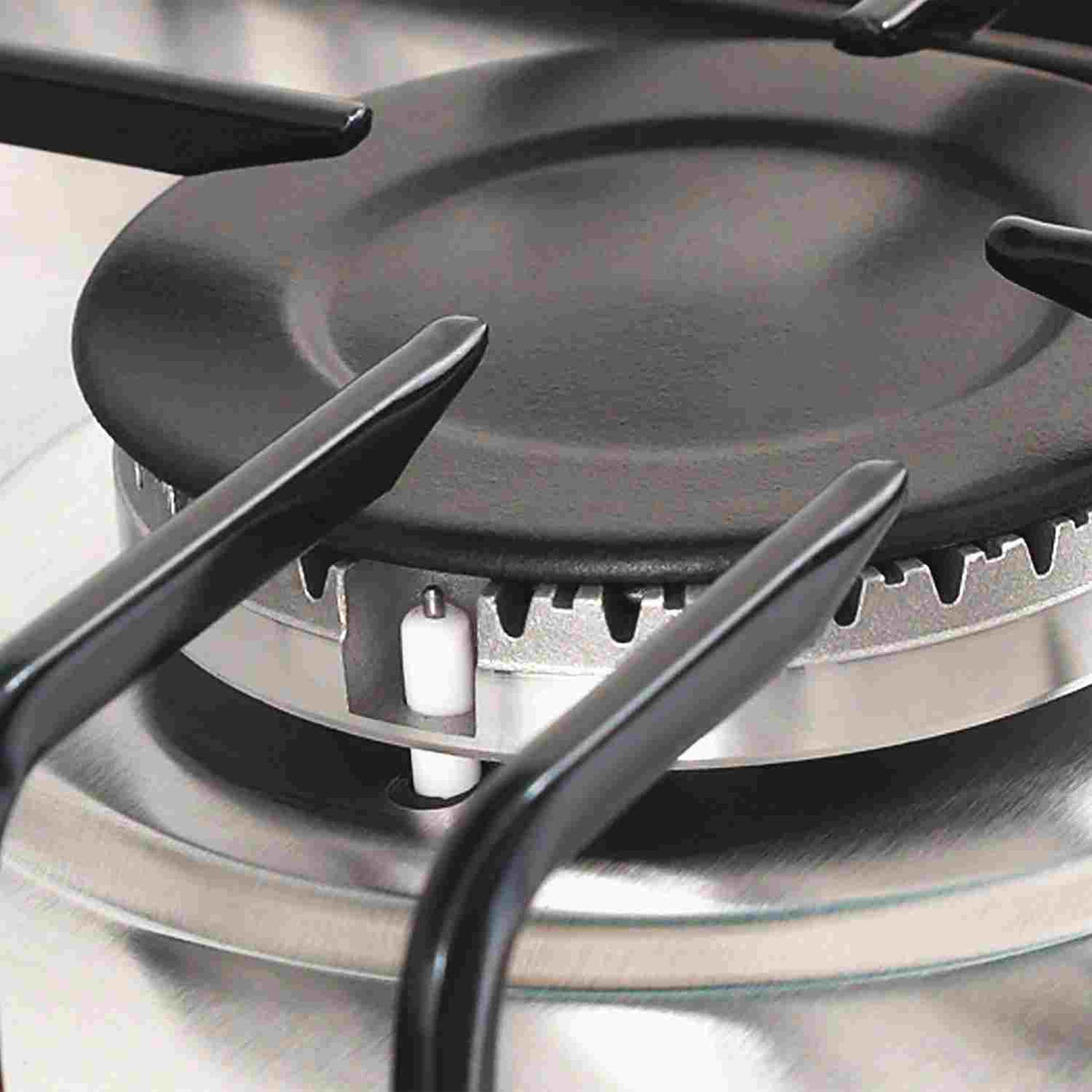 Estufa de Empotrar Challenger Acero 53x65cm de Cuatro Quemadores - Electrodomesticos | Bylmo