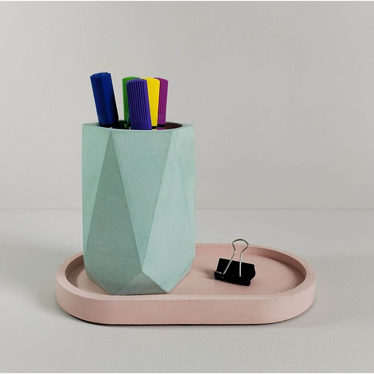 Florero Amalas Verde Menta 7 cm Minimalista - Jardineria | Bylmo