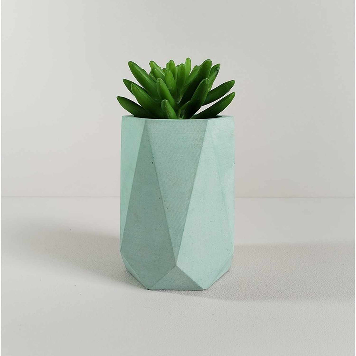 Florero Amalas Verde Menta 7 cm Minimalista - Jardineria | Bylmo