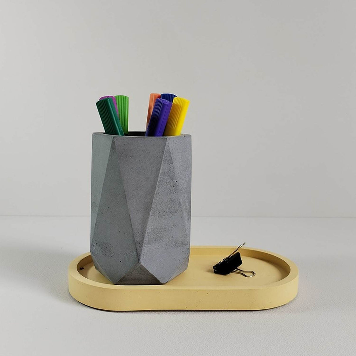 Florero Amalas Gris 7 cm Minimalista - Jardineria | Bylmo