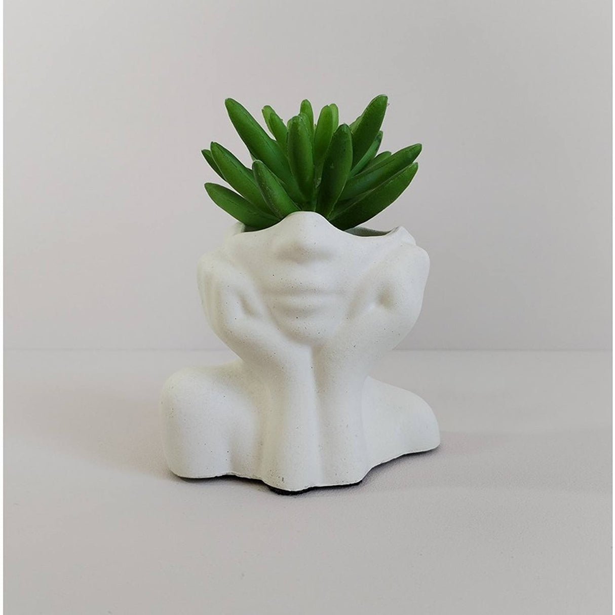 Florero Face Blanco 5 cm Minimalista - Jardineria | Bylmo