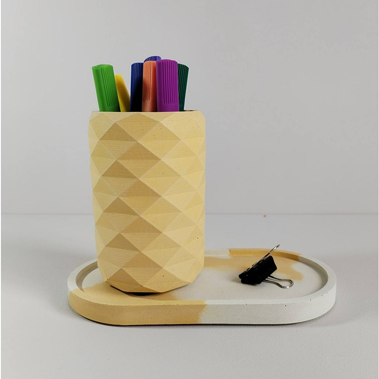 Florero Frida Amarillo 6 cm Minimalista - Jardineria | Bylmo