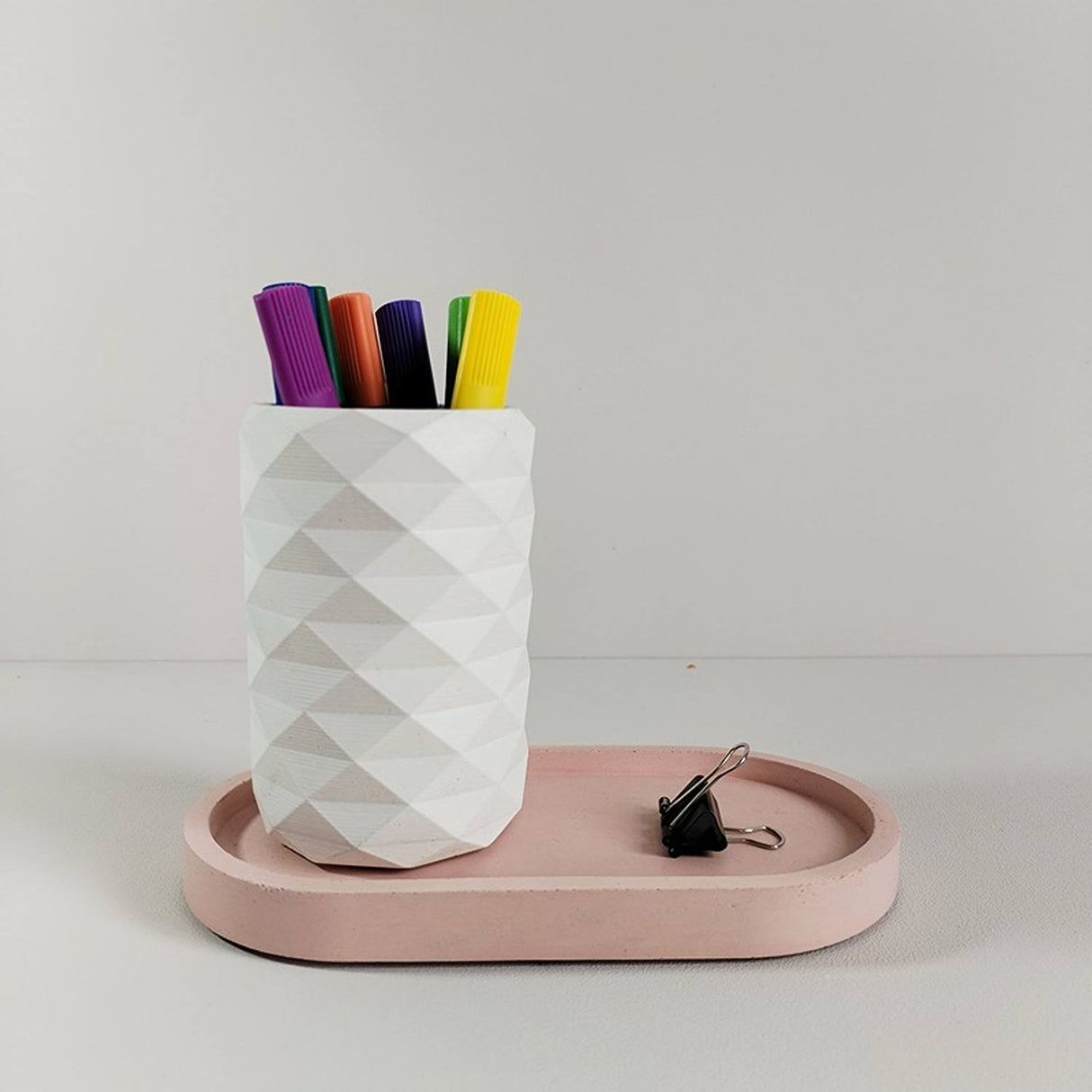 Florero Frida Blanco 6 cm Minimalista - Jardineria | Bylmo