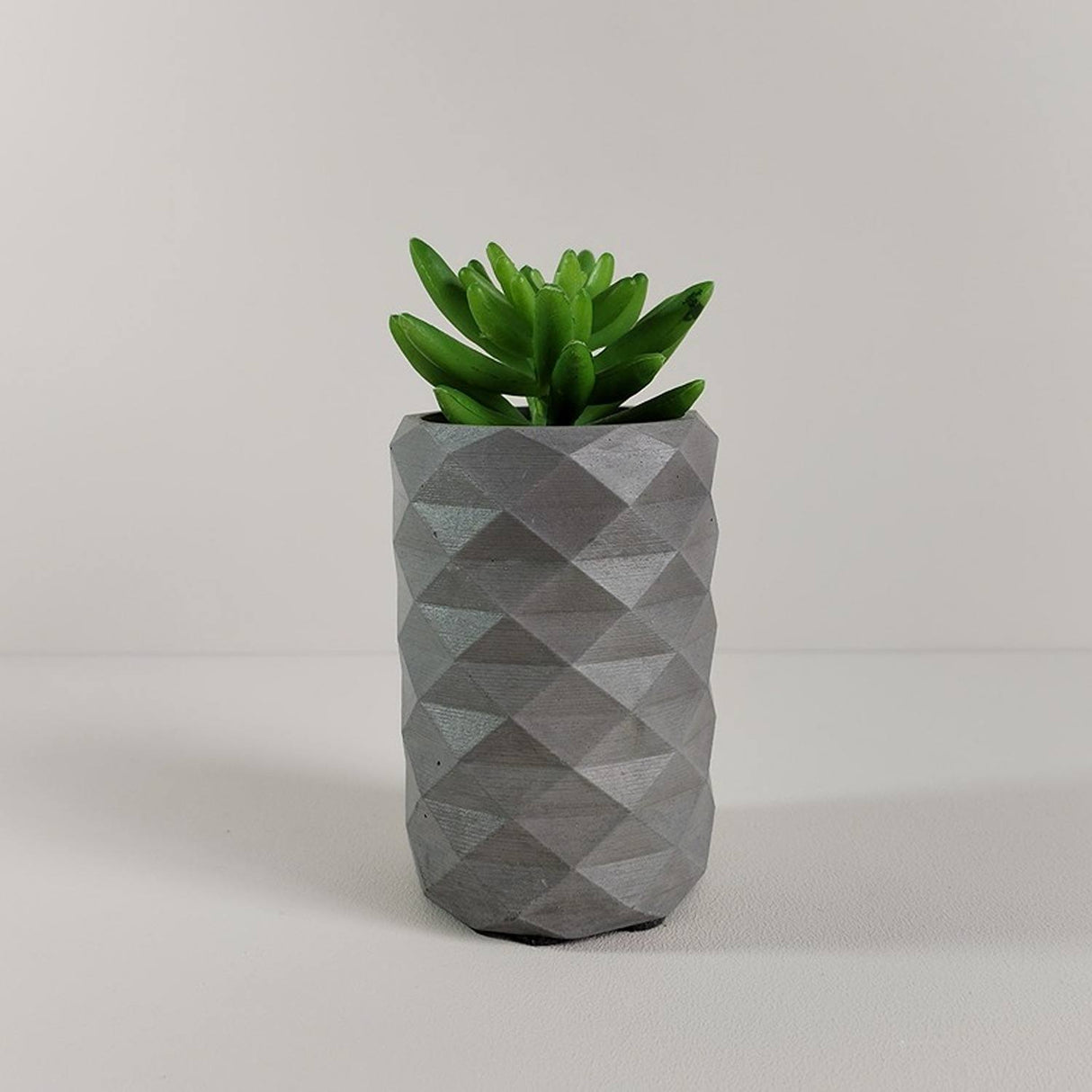 Florero Frida Gris 6 cm Minimalista - Jardineria | Bylmo