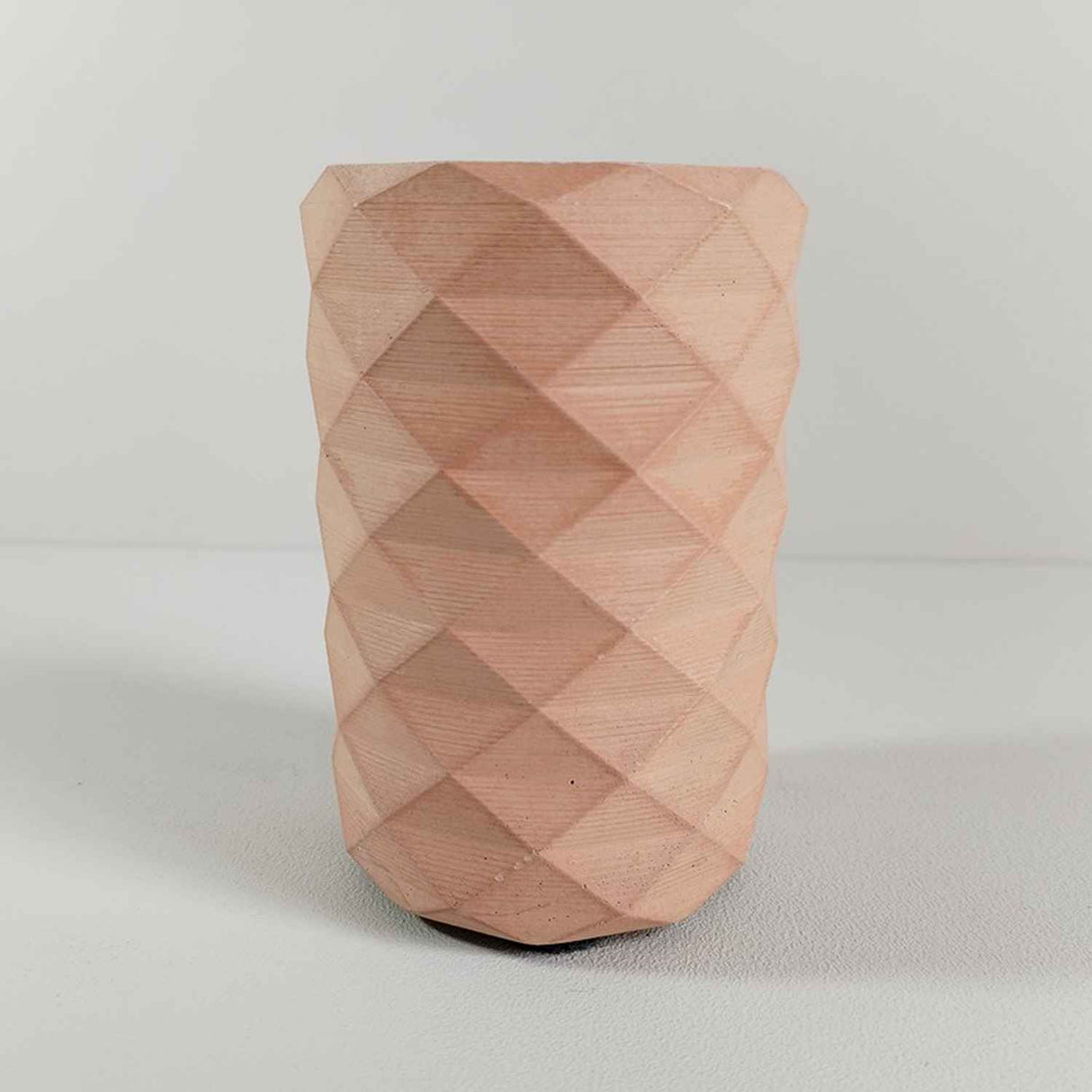 Florero Frida Palo de Rosa 6 cm Minimalista - Jardineria | Bylmo