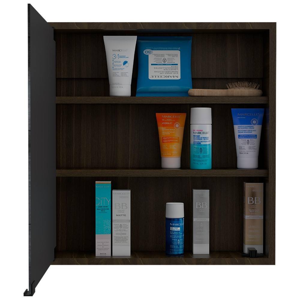 Gabinete Toledo Amareto 50 cm con Espejo - Gabinetes | Bylmo