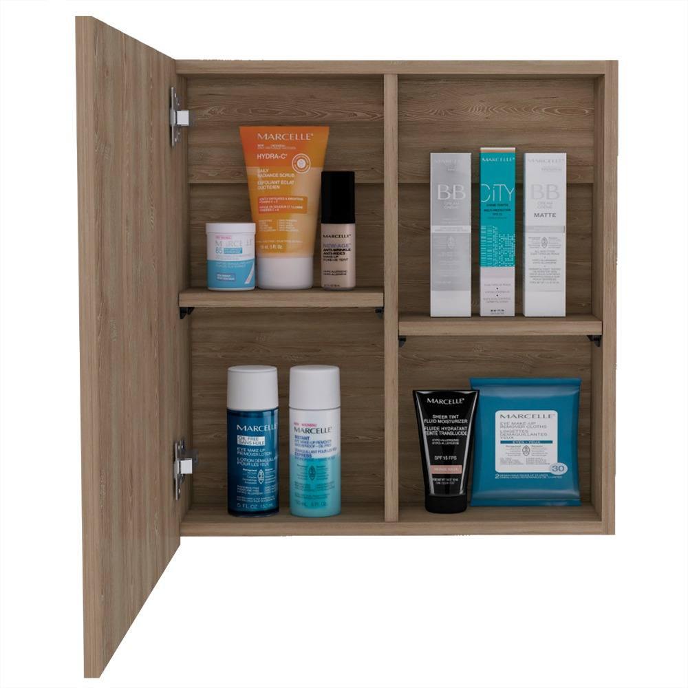 Gabinete Duma Miel 50 cm con Espejo - Gabinetes | Bylmo