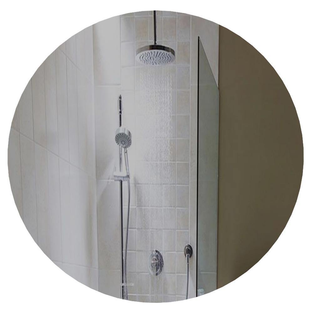 Gabinete Oval Wengue 60 cm con Espejo - Gabinetes | Bylmo