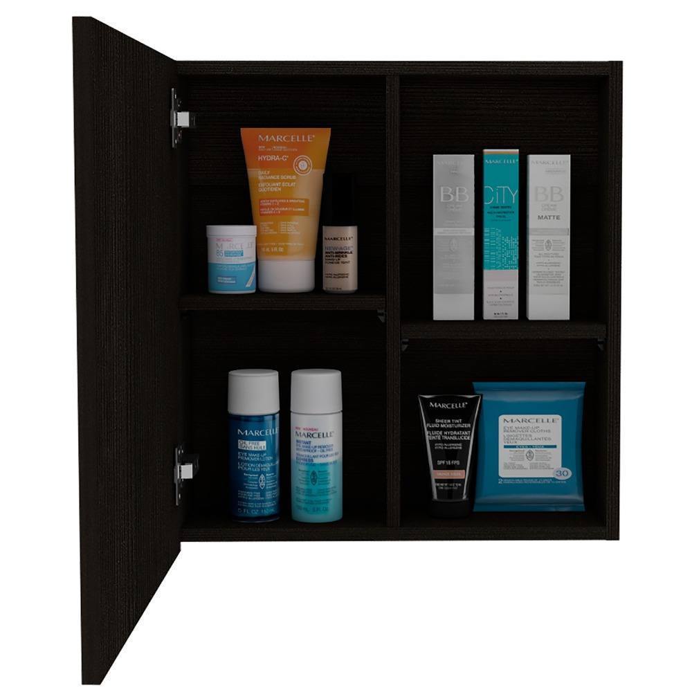 Gabinete Duma Wengue 50 cm con Espejo - Gabinetes | Bylmo