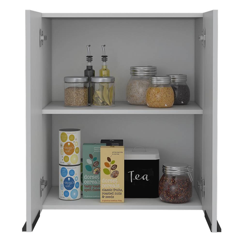 Mueble Auxiliar Nantes Plus Blanco 60 cm con Dos Puertas - Cocinas | Bylmo