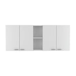 Mueble Superior con Cuatro Puertas Portofino Blanco 150 cm