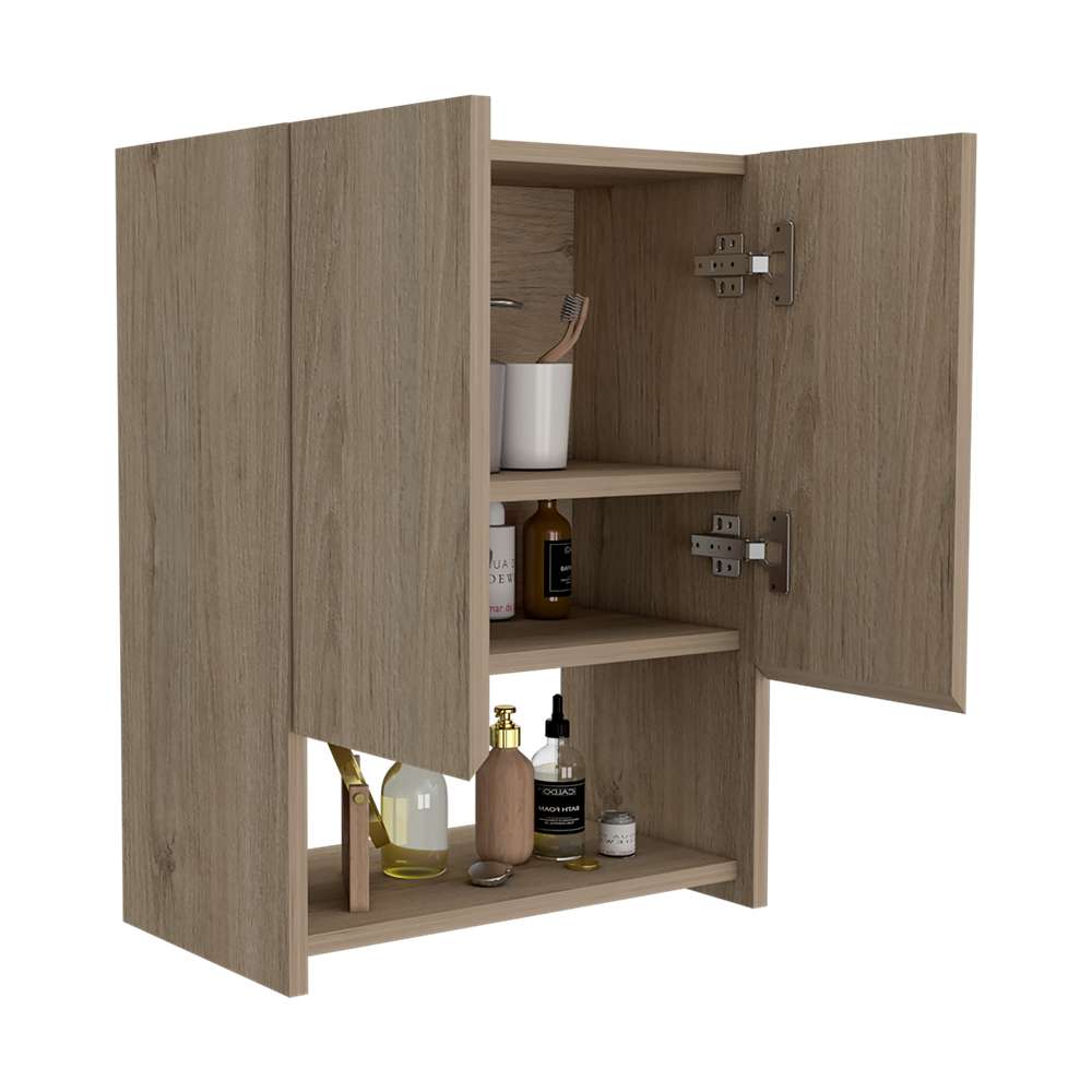 Gabinete Ventus Rovere 45 cm con Dos Puertas y Entrepaño - Gabinetes | Bylmo