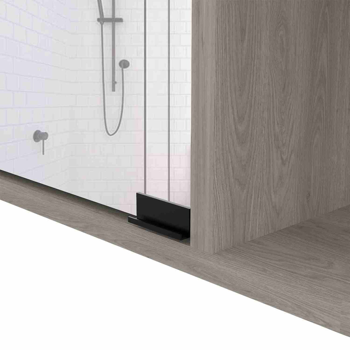 Gabinete de Baño Milan Ceniza 60x50cm Cuadrado con Espejo y con Cuatro Entrepaños - Gabinetes de Baño | Bylmo