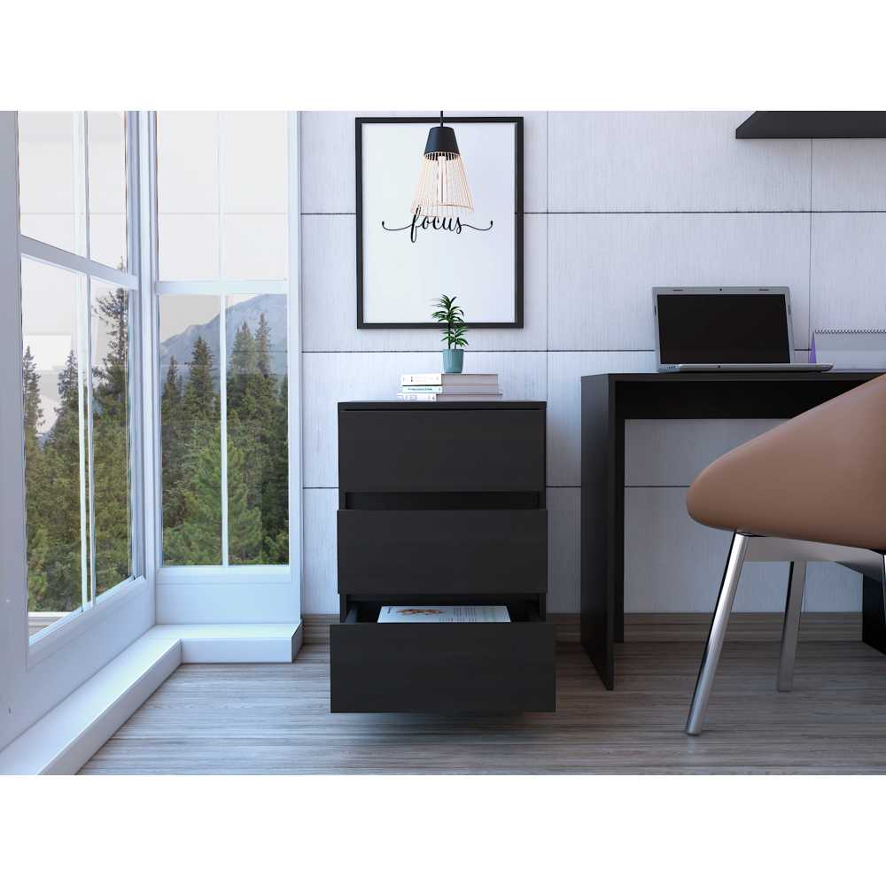 Archivador Artemisa Wengue 47 cm con Rodachines - Escritorios y Archivadores | Bylmo